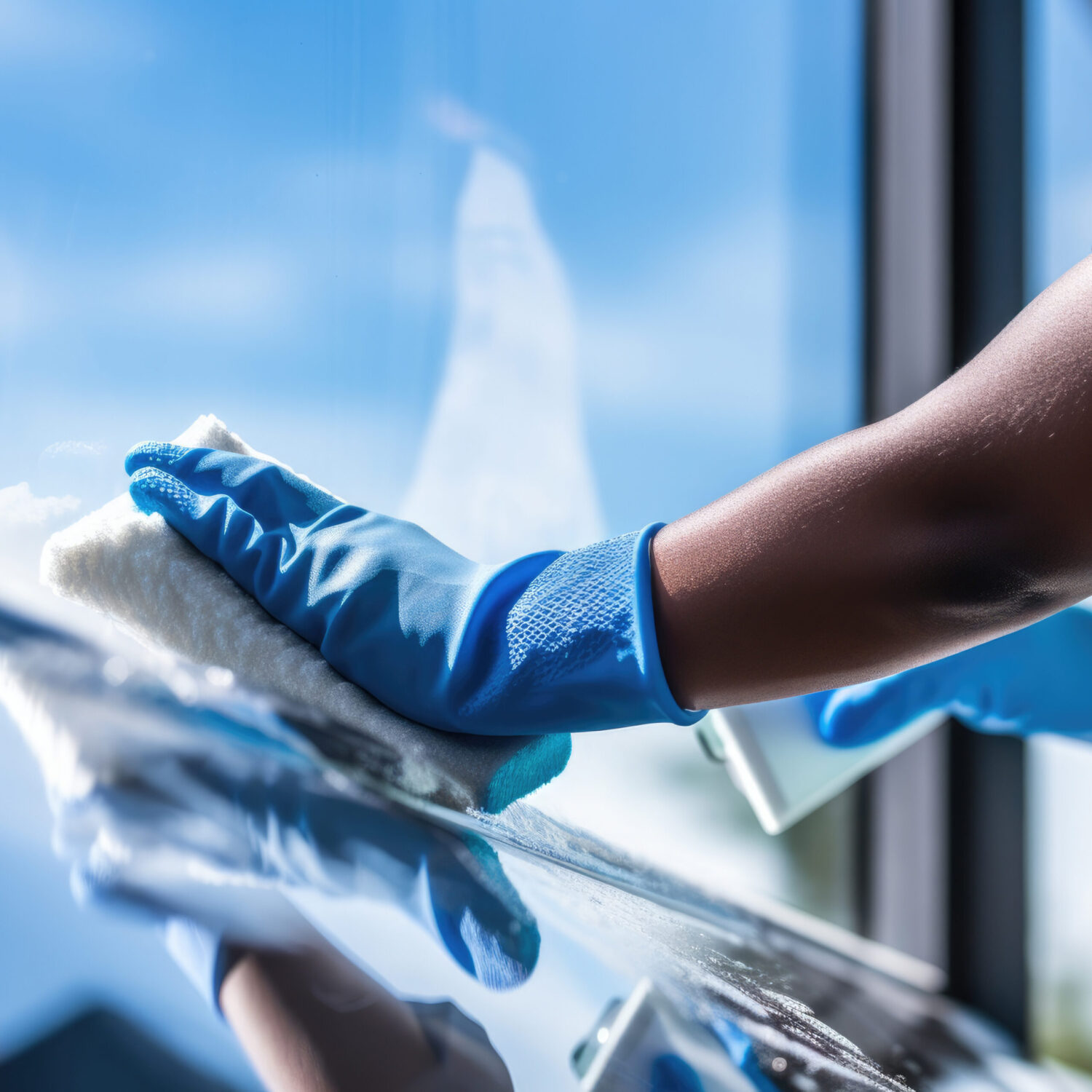 FENSTER- & GLASREINIGUNG: Streifenfreie Glas- & Rahmenreinigung für klare Sicht